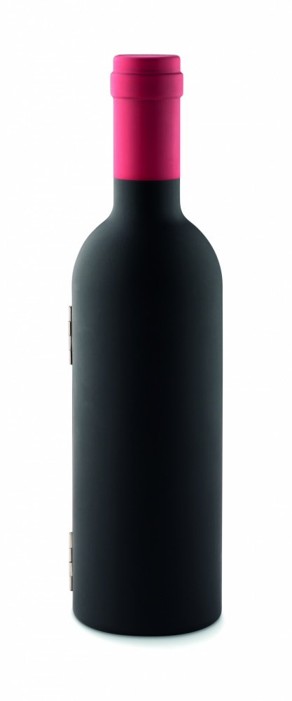 Logo trade promotional merchandise picture of: Bottle shape wine set