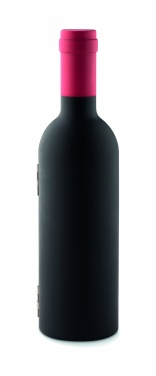 Logo trade promotional gifts picture of: Bottle shape wine set