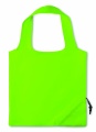 210D Polyester foldable bag, Lime