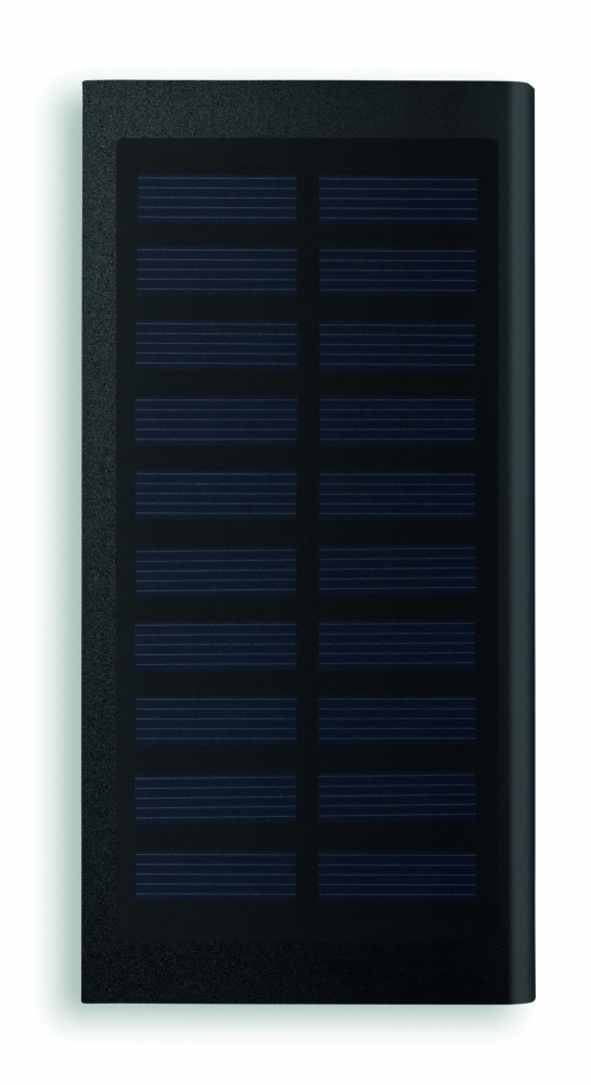 Logo trade promotional product photo of: Solar power bank 8000 mAh