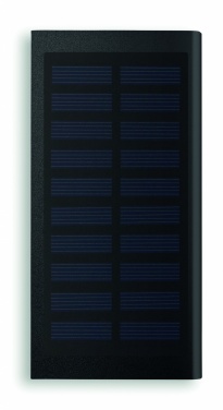 Logo trade promotional giveaway photo of: Solar power bank 8000 mAh