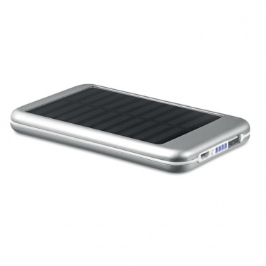 Logo trade corporate gift photo of: 4000 mAH solar powerbank