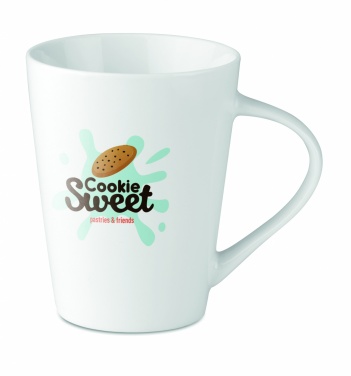 Logo trade promotional giveaways picture of: Porcelain conic mug 250 ml