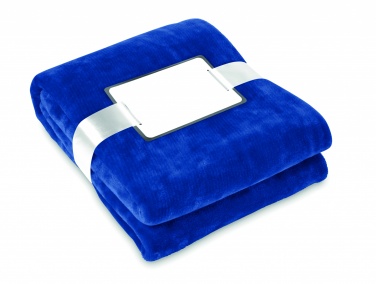 Logo trade promotional gifts image of: Blanket flannel