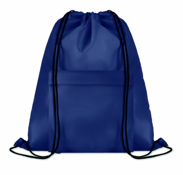 Logo trade promotional merchandise image of: 210D Polyester drawstring bag