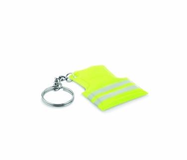 Logo trade corporate gifts picture of: Key ring with reflecting vest Jekabpils