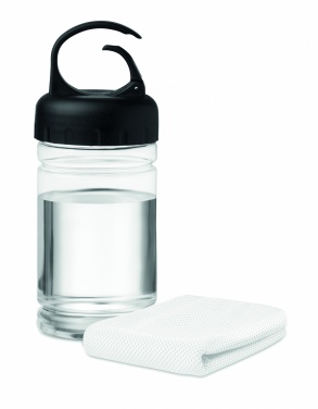 Logo trade corporate gifts picture of: Cooling towel in PET bottle