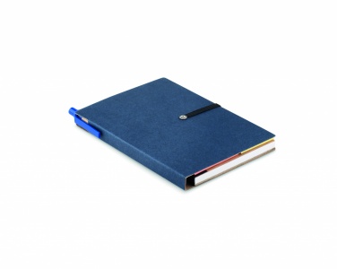 Logo trade promotional merchandise picture of: Notebook w/pen & memo pad