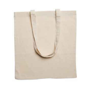 Logo trade business gifts image of: 140gr/m² cotton shopping bag