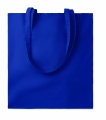 140 gr/m² cotton shopping bag, Blue