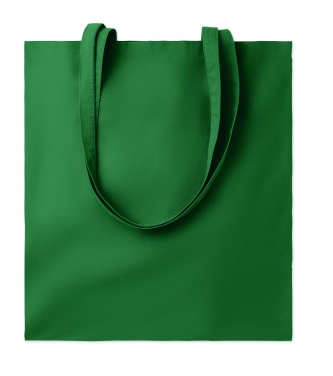 Logo trade promotional giveaways picture of: 140 gr/m² cotton shopping bag