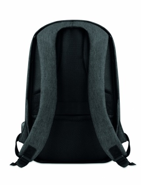 Logo trade promotional giveaway photo of: 2 tone backpack incl USB plug