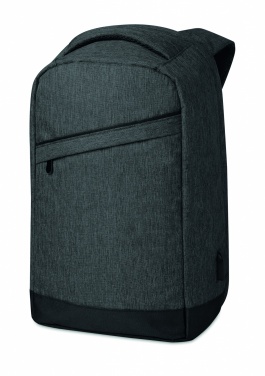 Logo trade promotional giveaway photo of: 2 tone backpack incl USB plug