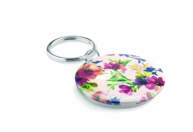 Logo trade corporate gift photo of: Small pin button key ring Tukums