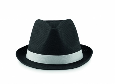 Logo trade promotional giveaways image of: Coloured polyester hat