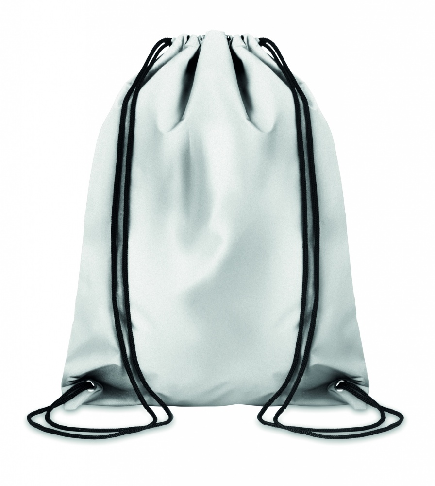 Logo trade corporate gifts picture of: High reflective drawstring bag