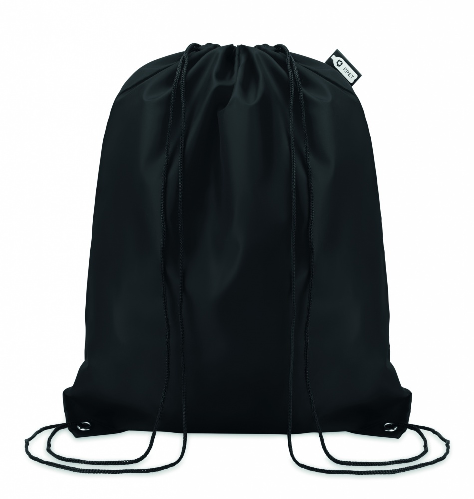 Logo trade corporate gift photo of: 190T RPET drawstring bag