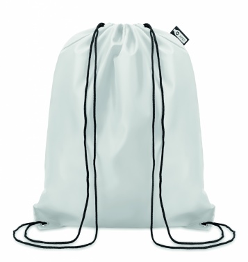 Logotrade promotional gift picture of: 190T RPET drawstring bag