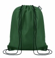 190T RPET drawstring bag, Dark Green