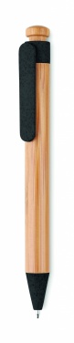 Logo trade business gift photo of: Bamboo/Wheat-Straw ABS ball pen