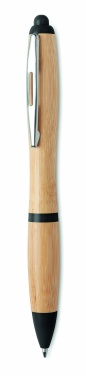 Logotrade promotional gift image of: Ball pen in ABS and bamboo