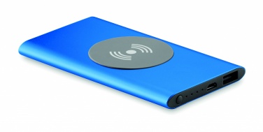 Logo trade promotional product photo of: Wireless Power bank 4000mAh