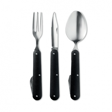 Logo trade advertising products image of: 3-piece camping utensils set