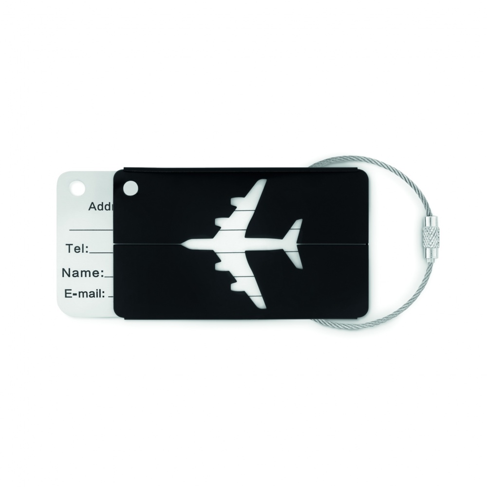 Logotrade promotional gift image of: Aluminium luggage tag