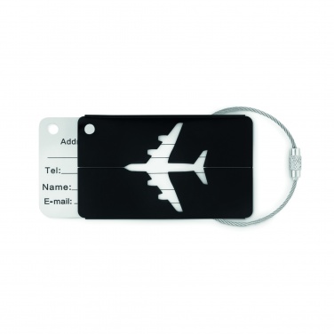 Logotrade promotional item image of: Aluminium luggage tag