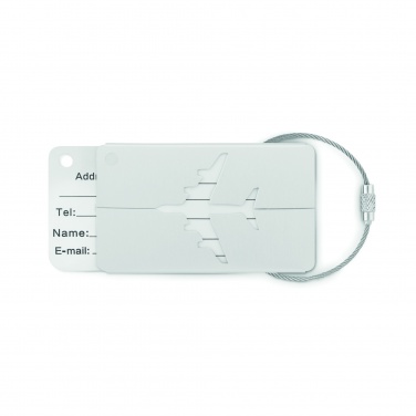 Logotrade promotional giveaway picture of: Aluminium luggage tag