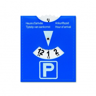 Logo trade advertising product photo of: Parking card in PVC