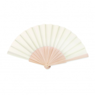 Logotrade promotional merchandise picture of: Manual hand fan wood