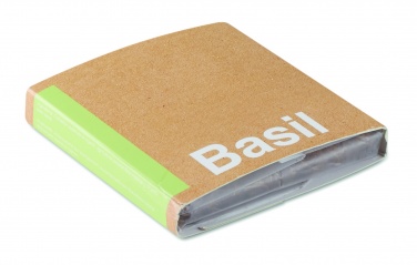 Logo trade advertising products picture of: Compost with seeds "BASIL"