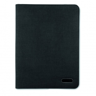 Logo trade promotional merchandise photo of: A4 conference folder zipped