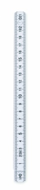 Logo trade promotional gifts picture of: Folding ruler 2m