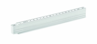 Logo trade business gifts image of: Folding ruler 2m