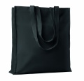 140gr/m² cotton shopping bag, Black