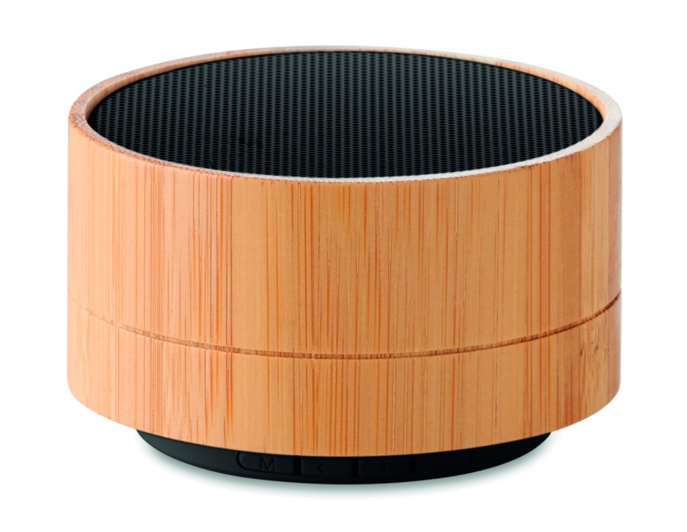 Logotrade promotional giveaway picture of: 3W Bamboo wireless speaker