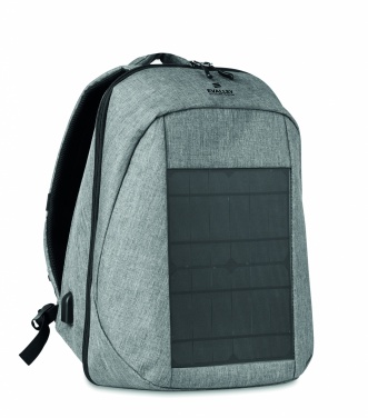 Logo trade promotional items image of: Backpack solar