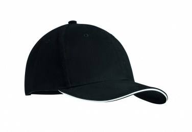 Logo trade corporate gifts picture of: Brushed heavy cotton 6 panel Ba