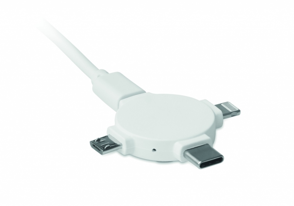 Logotrade promotional product picture of: 3 in 1 cable adapter