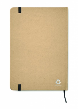 Logo trade promotional giveaways picture of: A5 recycled notebook 80 lined