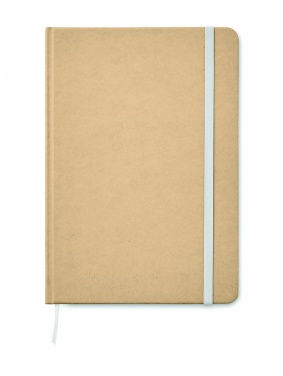 Logotrade promotional giveaway image of: A5 recycled notebook 80 lined