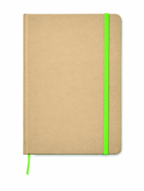 Logotrade promotional giveaway picture of: A5 recycled notebook 80 lined