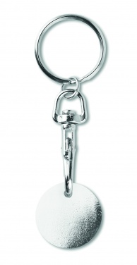 Logotrade promotional gift image of: Key ring token (€uro token)