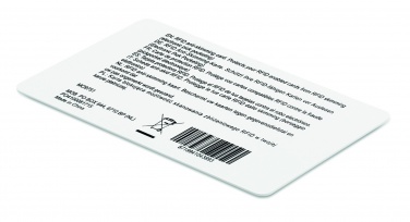 Logotrade promotional giveaways photo of: RFID Anti-skimming card