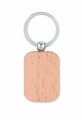 Rectangular wooden key ring, Wood