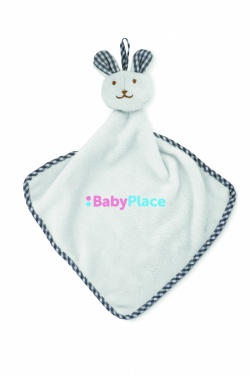 Logo trade promotional merchandise image of: Plush rabbit design baby towel