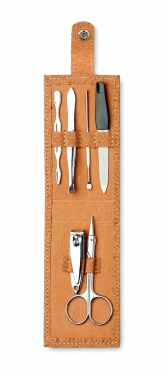 Logotrade promotional merchandise picture of: Cork 6 piece manicure set