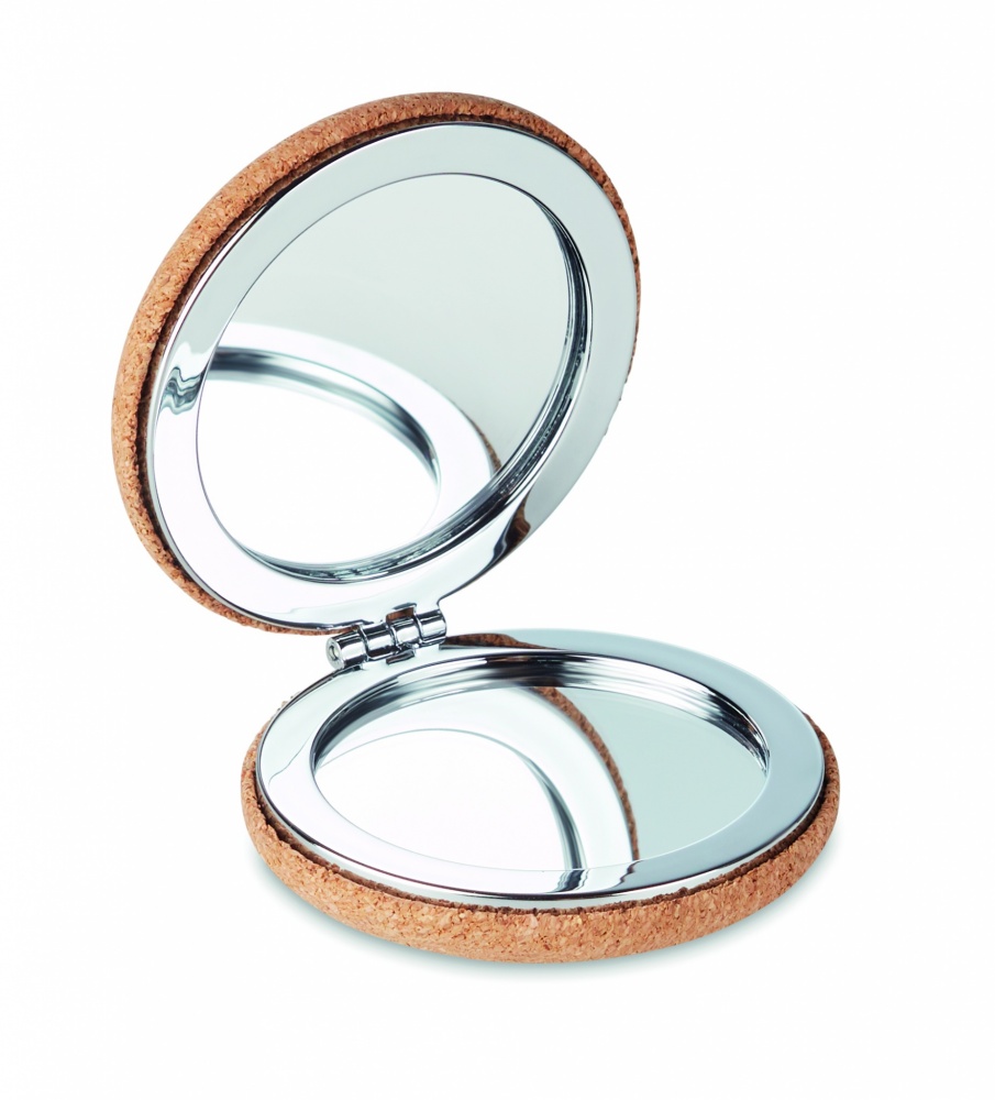 Logotrade promotional giveaways photo of: Pocket mirror with cork cover